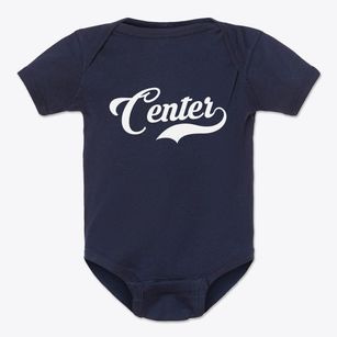 Center Missouri Vintage Team Baby Onesie