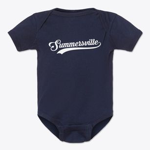 Summersville Missouri Vintage Team Baby Onesie