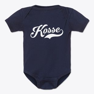 Kosse Texas Vintage Team Baby Onesie