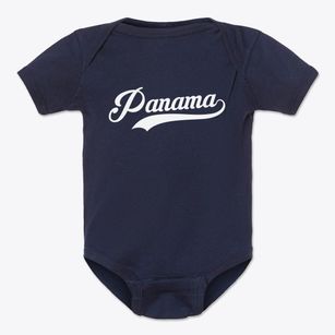 Panama New York Vintage Team Baby Onesie