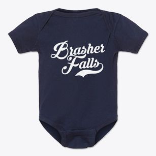 Brasher Falls New York Vintage Team Baby Onesie