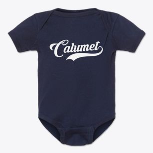 Calumet Minnesota Vintage Team Baby Onesie