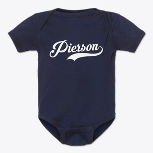 Pierson Iowa Vintage Team Baby Onesie