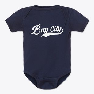 Bay City Texas Vintage Team Baby Onesie