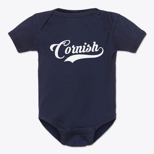 Cornish Utah Vintage Team Baby Onesie