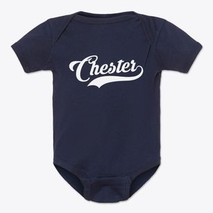 Chester Texas Vintage Team Baby Onesie