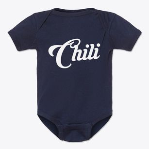 Chili Wisconsin Vintage Team Baby Onesie