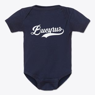 Bucyrus Kansas Vintage Team Baby Onesie