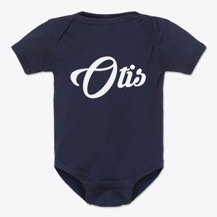 Otis Kansas Vintage Team Baby Onesie