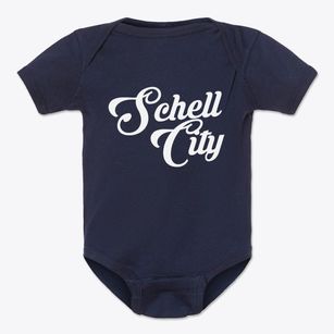 Schell City Missouri Vintage Team Baby Onesie