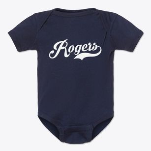 Rogers Ohio Vintage Team Baby Onesie