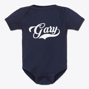 Gary Minnesota Vintage Team Baby Onesie