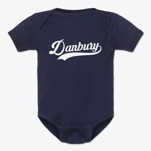 Danbury Wisconsin Vintage Team Baby Onesie