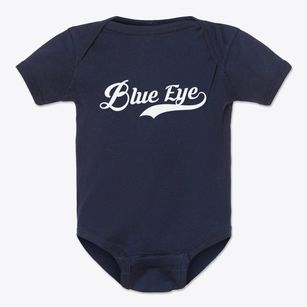 Blue Eye Missouri Vintage Team Baby Onesie