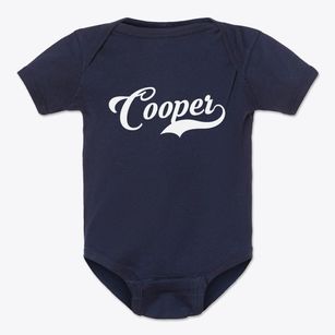Cooper Maine Vintage Team Baby Onesie