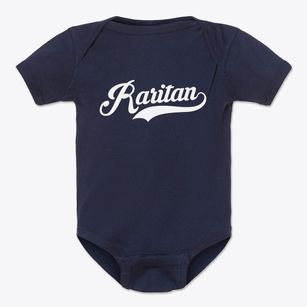 Raritan Illinois Vintage Team Baby Onesie