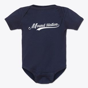Mound Station Illinois Vintage Team Baby Onesie