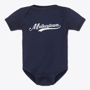 Mulkeytown Illinois Vintage Team Baby Onesie