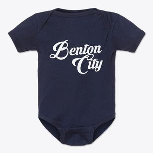 Benton City Missouri Vintage Team Baby Onesie