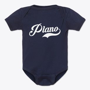Plano Iowa Vintage Team Baby Onesie