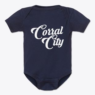 Corral City Texas Vintage Team Baby Onesie