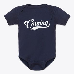 Corning Missouri Vintage Team Baby Onesie