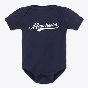 Manchester Tennessee Vintage Team Baby Onesie
