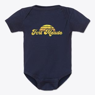 Fort Meade Florida Sublime Sunset Baby Onesie