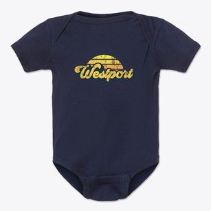 Westport Wisconsin Sublime Sunset Baby Onesie