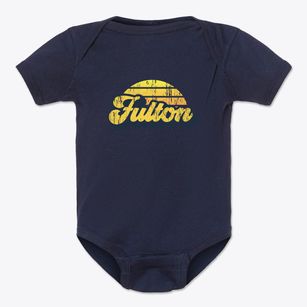 Fulton Mississippi Sublime Sunset Baby Onesie