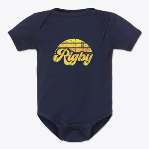 Rigby Idaho Sublime Sunset Baby Onesie