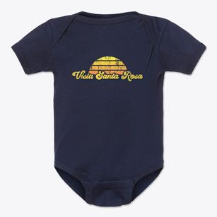 Vista Santa Rosa California Sublime Sunset Baby Onesie