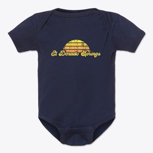 El Dorado Springs Missouri Sublime Sunset Baby Onesie