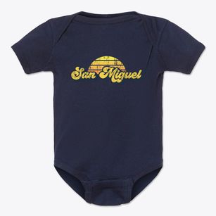 San Miguel California Sublime Sunset Baby Onesie