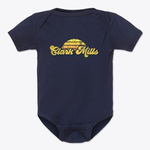 Clark Mills New York Sublime Sunset Baby Onesie