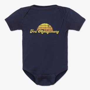 Fort Montgomery New York Sublime Sunset Baby Onesie