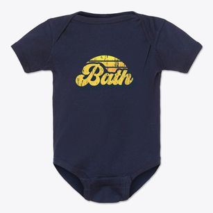 Bath New Hampshire Sublime Sunset Baby Onesie