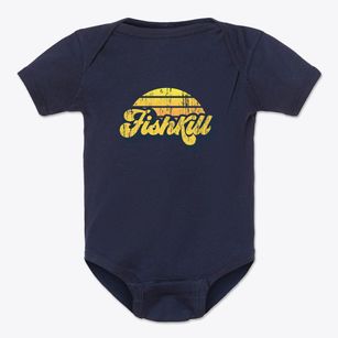 Fishkill New York Sublime Sunset Baby Onesie