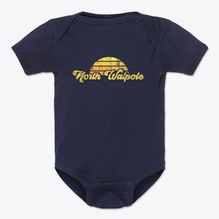 North Walpole New Hampshire Sublime Sunset Baby Onesie