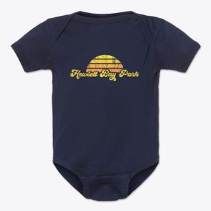 Hewlett Bay Park New York Sublime Sunset Baby Onesie