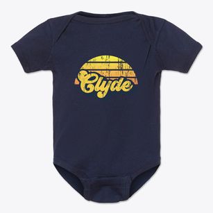 Clyde New Jersey Sublime Sunset Baby Onesie