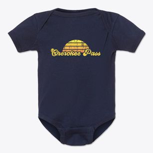 Cherokee Pass Missouri Sublime Sunset Baby Onesie