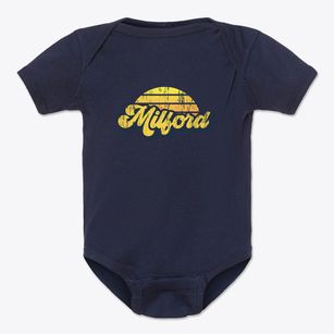 Milford New Hampshire Sublime Sunset Baby Onesie