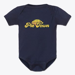 Pie Town New Mexico Sublime Sunset Baby Onesie