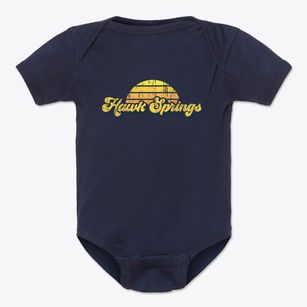 Hawk Springs Wyoming Sublime Sunset Baby Onesie
