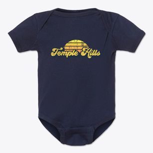 Temple Hills Maryland Sublime Sunset Baby Onesie