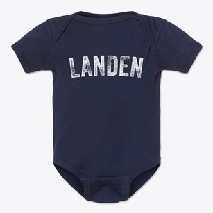 Landen Ohio Timeless Retro Baby Onesie