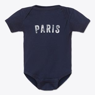 Paris Arkansas Timeless Retro Baby Onesie