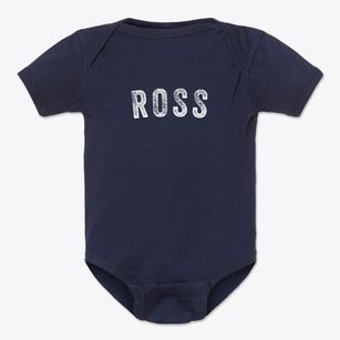 Ross California Timeless Retro Baby Onesie