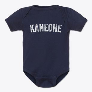 Kaneohe Hawaii Timeless Retro Baby Onesie